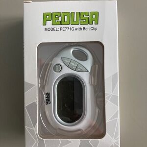 3D Sensor Pedometer with Belt Clip
